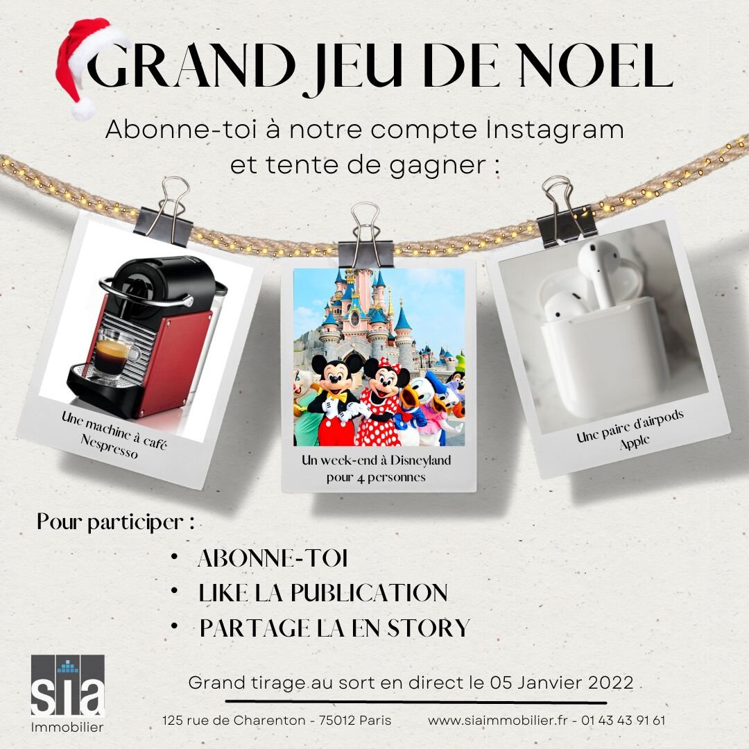 Jeux Concours Noël 2021